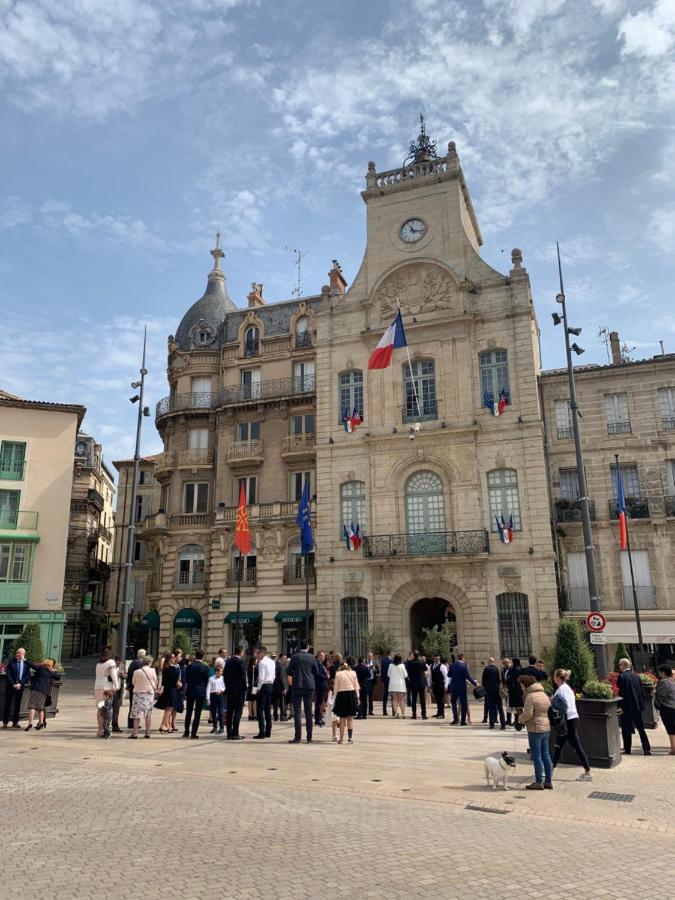 Des Appartements Au Calme Dans Un Immeuble Historique Béziers Exterior foto